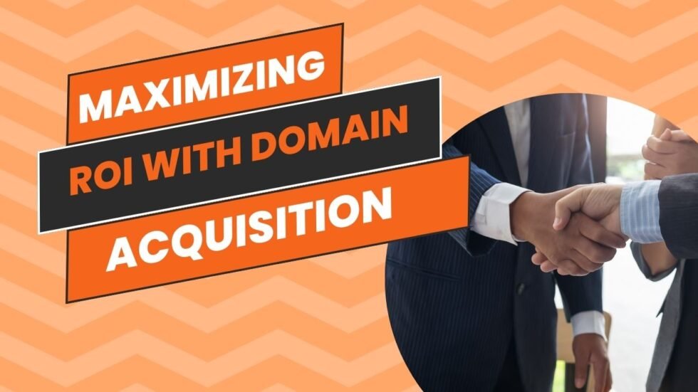 Maximizing Roi With Domain Acquisition