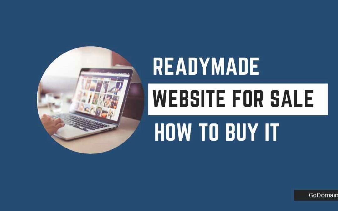 Readymade website for sale: How to buy it?