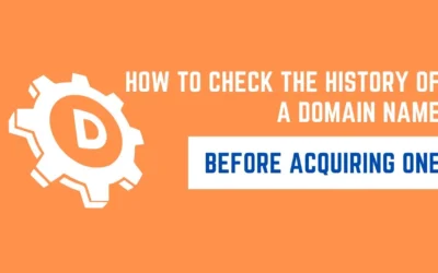 How to check the history of a domain name before acquiring one?