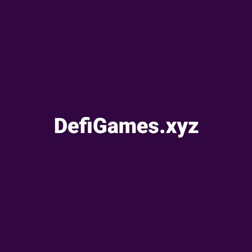 Domain Defi Games xyz is for sale