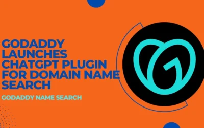 GoDaddy Launches ChatGPT Plugin for Domain Name Search