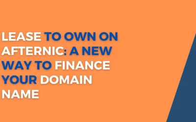 Lease to Own on Afternic: A New Way to Finance Your Domain Name