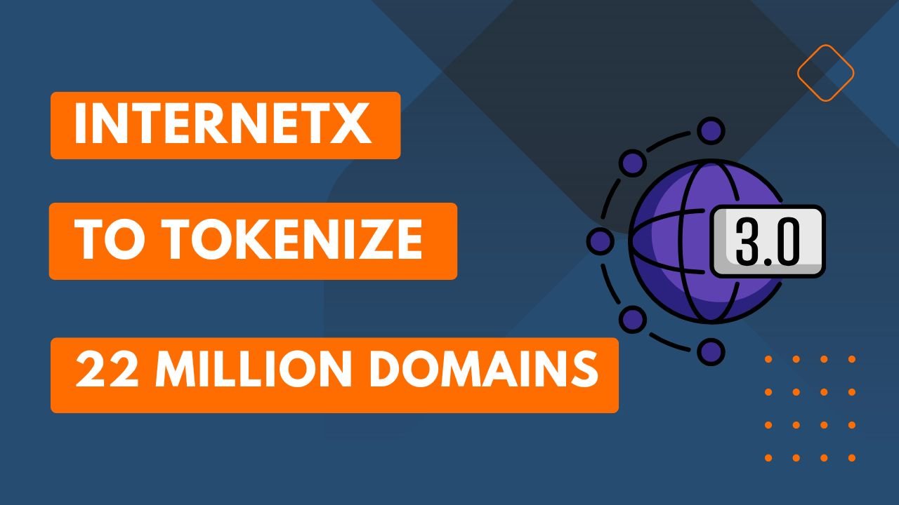 intenetx to tokenize 22 million domains